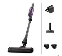 Rowenta RH1128 Aspirateur-balai 2 en 1 Batterie Sec Sans sac 0,4 L Violet, Aluminium