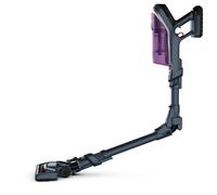 Rowenta X-Force RH9638 Aspirateur-balai 2 en 1 Batterie Sec Cyclonique Sans sac 0,55 L 185 W Gris, Violet