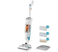 Rowenta aspirateur balai vapeur, Blanc/Argenté, Norme