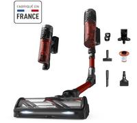 Rowenta RH9A73WO aspirateur balai et balai électrique Aspirateur-balai 2 en 1 Batterie Sec Sans sac Noir, Rouge