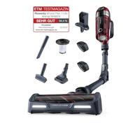 Rowenta RH2078 Aspirateur-balai 2 en 1 Batterie Sec Sans sac 0,4 L 250 W Noir, Rouge