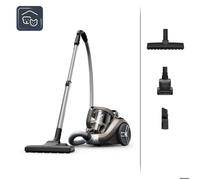 Rowenta Compact Power XXL Animal Aspirateur sans sac, Moteur basse consommation 900W max, Haute filtration, Bac à poussière 2,5L, Compact, RO4B50EA, Cigarillo