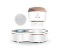 Rowenta Brosse nettoyante anti-âge pour le visage, vibrations ultrasoniques douces, nettoie les pores, affine la peau, convient pour les peaux sensibles, imperméable, élimine le maquillage, zone