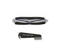 Brosse turbo poils animaux et brossette ROWENTA pour aspirateurs robot Explorer 40 Noir/Gris ZR720003