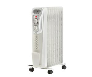 Rowenta BU2620 Intérieure Gris 2000 W Chauffage électrique à bain d'huile