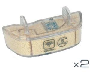 Rowenta - Cartouche Anticalcaire Anti-Calcaire Filtration Eau X2 Nettoyeur Clean & Steam