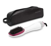 Rowenta CF6220 Brosse soufflante et Fer à Lisser Brosse soufflante à air Chaud Vapeur Rose, Blanc 900 W 1,8 m