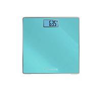 Rowenta Pèse-personne électronique Classic BS1503 – carré en verre trempé – turquoise
