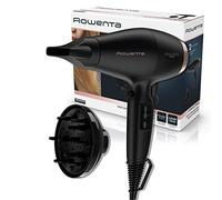 Rowenta Compact Pro - Sèche-cheveux haute puissance 220 W, moteur professionnel AC, haute performance, 4 réglages/température, coup d'air froid, buse concentratrice 9 mm, diffuseur boucles, CV6930