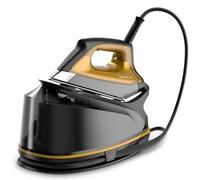 Rowenta Centrale vapeur DG7644 – 2200 W 1,1 L Semelle Laser HD Microsteam 400 Noir/Or