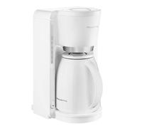 Rowenta CT380110 Cafetière Filtre Adagio Isotherme 8-12 Tasses Verseuse Anti-Goutte Maintien au Chaud 4 Heures Café Blanc