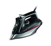 Rowenta DW8210D1 - Fer à repasser vapeur sec, semelle Microsteam 400, 2 m, 200 g/min, noir, rouge, 50 g/min