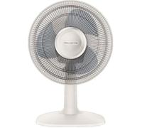 ROWENTA Essential+ Ventilateur de table, 30 cm Débit d'air puissant 3 vitesses Compact Oscillation et orientation ajustable