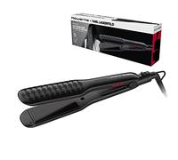 Rowenta Fer à lisser Extra Liss SF411L – plaques flottantes, kératine & tourmaline, écran LED, noir