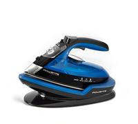 Rowenta DE5010 Fer à vapeur Semelle Laser Microsteam 400 2400 W Bleu, Noir