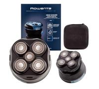 Rowenta Rasoir de tête GentleBald TN3110E0 5 têtes lames titane Lithium‑Ion Noir