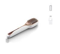 Rowenta Hair Therapist CF9920 Brosse à cheveux répare et renforce les cheveux abîmés, rend les cheveux sains et brillants Résultats instantanés Brosse à vapeur Blanc