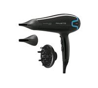 ROWENTA | Infini Pro Sèche-cheveux | Moteur AC, Puissance 2200 W, Fonction Ionic, Control, 3 accessoires, Touche d'air froid CV8730E0