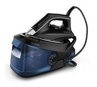 Rowenta Powersteam VR8315 Centre de repassage haute pression 6,2 bars, coup de vapeur de 340 g/min, vapeur continue 120 g/min Semelle MicroSteam avec réservoir 1,7 l et mode Eco pour tous les tissus