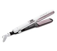 Rowenta Premium Care Liss & Curl SF7660F0 Fer à lisser et friser avec plaques Cashmere Keratin à l’huile d’argan et générateur d’ions