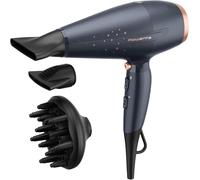 Rowenta Sèche‑cheveux Stellar CV7231F0 PRO POWER+ – moteur AC, ionique – bleu/gris/abricot