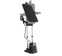 Rowenta QR1510 IXEO + fer à repasser vertical avec chaudière haute pression et axe intégré à 3 positions, défroisseur vertical à vapeur désinfectant, puissant et polyvalent, 5 bar, 2980 W, 1 L