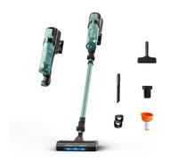 Rowenta RH1833 Aspirateur balai Batterie Sec Sans sac Vert, Gris