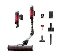Rowenta RH2087WO aspirateur balai et balai électrique Batterie Sec Sans sac 250 W Noir, Rouge, Argent