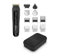 Rowenta Selectium Tondeuse multi-usage 12-en-1, Lames titane, Barbe cheveux et visage, Étanche, Autonomie 120 min, Charge rapide, Indicateur de batterie numérique, Housse de transport TN9461F4