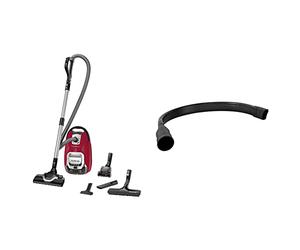 Rowenta Silence Force Aspirateur avec Sac Silencieux, Performant, Capacité 4,5 L, Accessoires pour Les Poils d'animaux et pour la Maison RO7473EA & Suceur Long Flexible XXL ZR902901