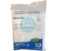 Rowenta Silence Force Sacs à poussière 4A RO64 Series - 10 pièces, anti-allergie, sacs à poussière microfibre 5 couches pour une filtration optimale