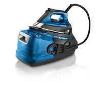 Rowenta Centre de repassage Silence Steam Pro DG9222 – 2800 W, 450 g/min, 1,3 L – Bleu