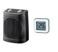 Rowenta SO2330F2 Radiateur et Ventilateur Soufflant Instant Comfort Compact Chauffage d’Appoint et Ventilation Chaud Froid & SCS Sentinel - HCN0048 - Thermomètre Digital Intérieur à Poser -30°C à 60°C