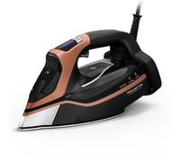 Rowenta Steamforce Pro Fer à repasser vapeur 3200 W, débit vapeur 75 g/min, distribution optimale de la vapeur, 5 préréglages, protection anti-goutte, fonction anti-calcaire, résistance aux rayures,