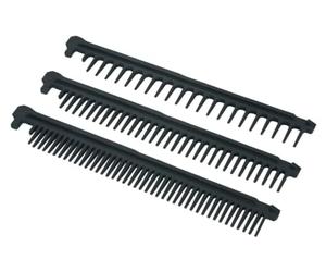 Rowenta SteamPod 4, Lot de 3 Peignes pour Fer à Lisser, Noir