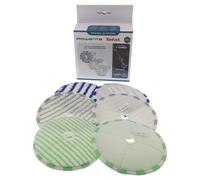 Rowenta Tefal 6x chiffons disques balai lave-sol X-Combo GZ3038 GZ3039 GF3039