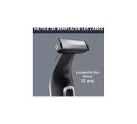 Rowenta TN6000 Batterie 4 5 mm Mouillé & sec Noir, Argent