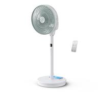 Rowenta Ventilateur Turbo Silence Compact 3D Nomad QV5050F0 – Silencieux, Batterie externe