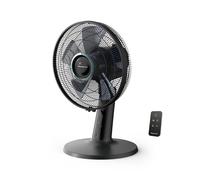 Rowenta Turbo Silence Extreme+ Ventilateur de table, 32 dB(A), débit d’air jusqu’à 7,5 m, 5 vitesses & 2 modes automatiques, oscillation 120°, télécommande, minuterie 8 h, VU2750F0