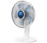 Rowenta Turbo Silence Extrême+ Ventilateur de table, 4 vitesses, Puissant, Silencieux, Oscillation automatique VU2730F0, Blanc