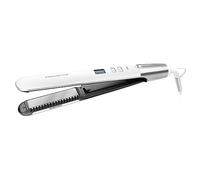 Rowenta Volumizer Lisseur cheveux, Technologie 3D, Booste le volume, Brosse intégrée en poils naturels, Revêtement exclusif en quartz céramique, Fonction ionique, 8 températures SF4650F0