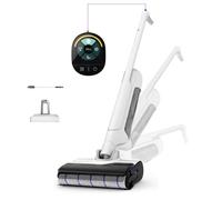 Rowenta X Clean 10 Aspirateur-balai 2 en 1 Batterie Sec&humide Sans sac 200 W Argent, Blanc