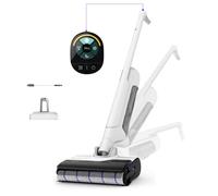 Rowenta X Clean 10 Aspirateur-balai 2 en 1 Batterie Sec&humide Sans sac 200 W Argent, Blanc