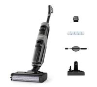 Rowenta X-Clean 4 GZ5035WO aspirateur balai et balai électrique Batterie Sec&humide mousse Sans sac 200 W Gris