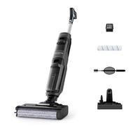 Rowenta X-Clean 4 GZ5037WO aspirateur balai et balai électrique Batterie Sec&humide mousse Sans sac 200 W Aluminium, Gris