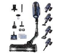 Rowenta RH98C8 Aspirateur-balai 2 en 1 Batterie Sec&humide Sans sac 0,9 L 320 W Bleu, Gris