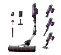 Rowenta X-Force Flex 9.60, Aspirateur balai sans fil multifonction, Performant avec 100 AW, Autonomie 45 minutes, Ultra léger, Tube Flex, RH2047WO, Violet