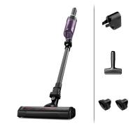 Rowenta Aspirateur Balai sans Fil Multifonction, Léger, Convertible en aspirateur à Main, Autonomie 40 Min, Base de Charge Murale, Nombreux Accessoires, X-Nano, RH1128WO