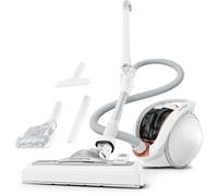 Rowenta X-Ô 160 IX7777EA - Aspirateur - traineau - sans sac - Blanc / Cuivré - 2 batteries, chargeur inclus
