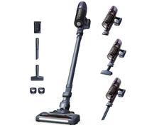 Rowenta RH6837 Aspirateur-balai 2 en 1 Batterie Sec Sans sac 0,55 L Violet, Gris